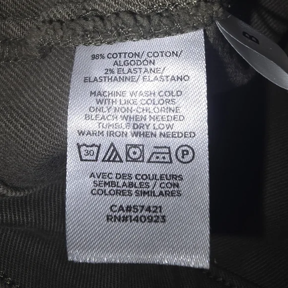 Loft Olive Green Women's Utility Jean Jacket Size: Small - Picture 3 of 8